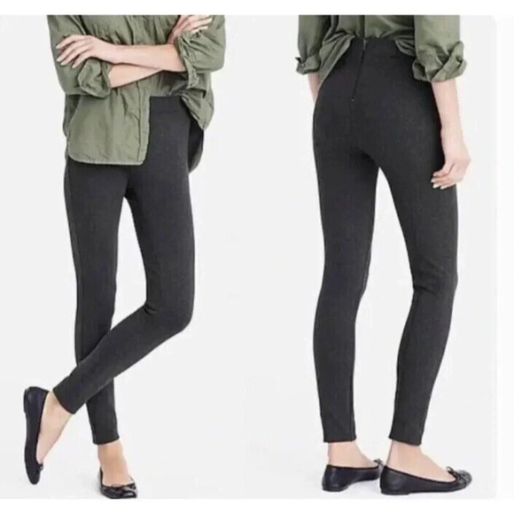 J. Crew Pixie Pants Charcoal Gray 4 - Picture 1 of 8